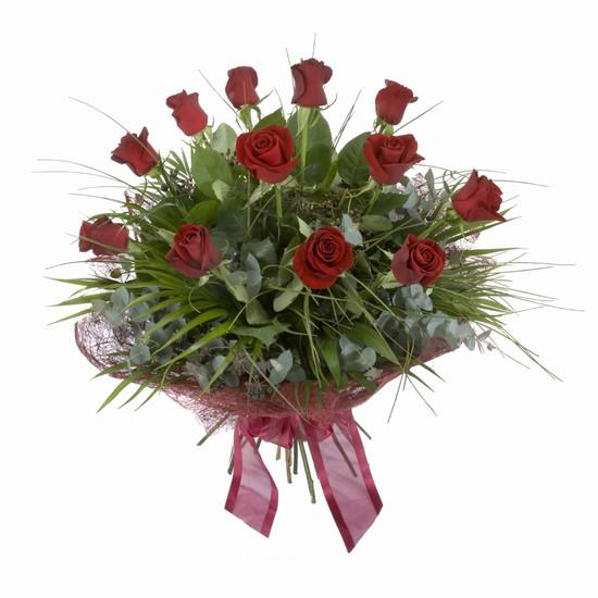 Etkileyici buket 11 adet kirmizi gül buketi  Gümüşhane çiçek online çiçek siparişi 