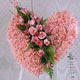kalp pano karankil ve güller   Gümüşhane çiçek mağazası , çiçekçi adresleri 