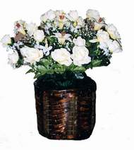 yapay karisik çiçek sepeti   Gümüşhane yurtiçi ve yurtdışı çiçek siparişi 