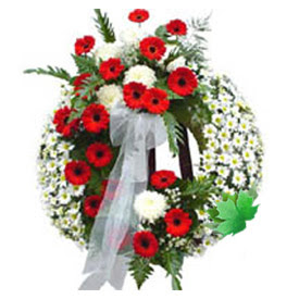 Cenaze çelengi cenaze çiçek modeli  Gümüşhane çiçek yolla , çiçek gönder , çiçekçi  