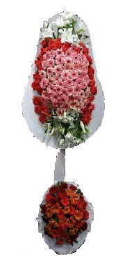 çift katlı düğün açılış sepeti  Gümüşhane çiçek online çiçek siparişi 