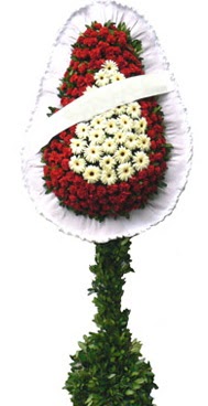 Çift katlı düğün nikah açılış çiçek modeli  Gümüşhane internetten çiçek satışı 