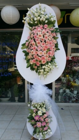 Çift katlı özel şahane sepet çiçeği  Gümüşhane online çiçek gönderme sipariş 